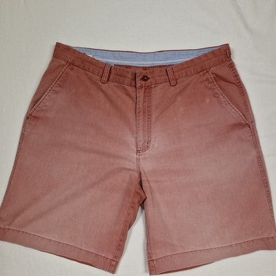 Gurteen Pink Chino Shorts Men's W38 Cotton Mid Rise Preloved