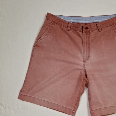 Gurteen Pink Chino Shorts Men's W38 Cotton Mid Rise Preloved