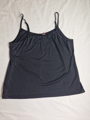 Joe Browns Womens Black Sleeveless Blouse V-Neck UK 22 Polyester