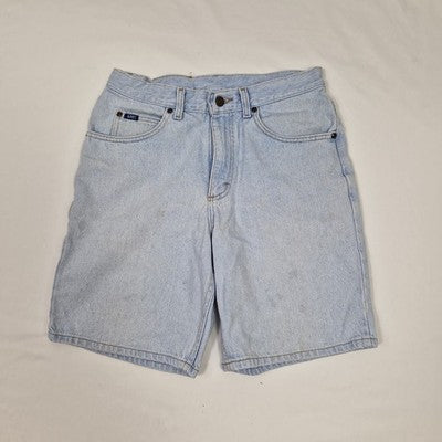 Lee Mens Blue Denim Jean Shorts W32 Cotton Preloved