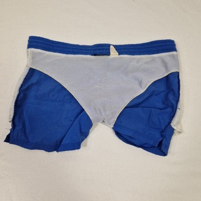 Ocean Club Blue Men's Swim Shorts Drawstring Preloved