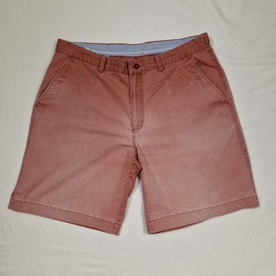 Gurteen Pink Chino Shorts Men's W38 Cotton Mid Rise Preloved