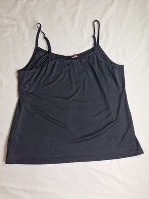 Joe Browns Womens Black Sleeveless Blouse V-Neck UK 22 Polyester