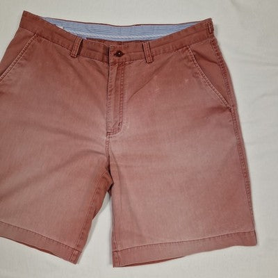 Gurteen Pink Chino Shorts Men's W38 Cotton Mid Rise Preloved