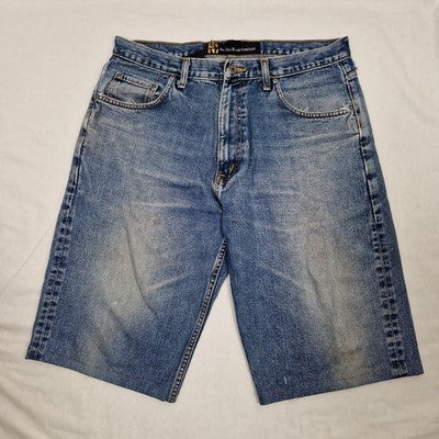 Nautica Mens Blue Bermuda Shorts W36 Cotton Preloved