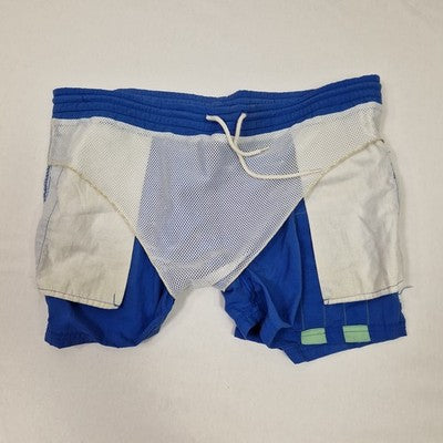Ocean Club Blue Men's Swim Shorts Drawstring Preloved