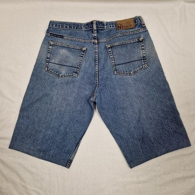 Nautica Mens Blue Bermuda Shorts W36 Cotton Preloved