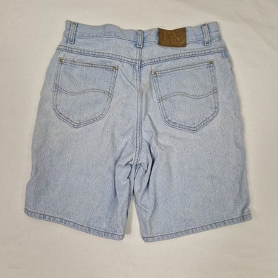 Lee Mens Blue Denim Jean Shorts W32 Cotton Preloved