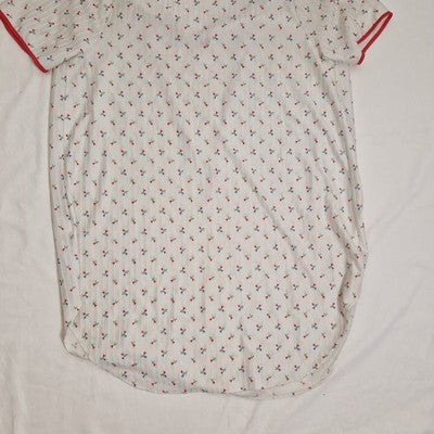 Womens Camisole Top White Floral Lace UK 16-18 Bust 38-40 Polyester