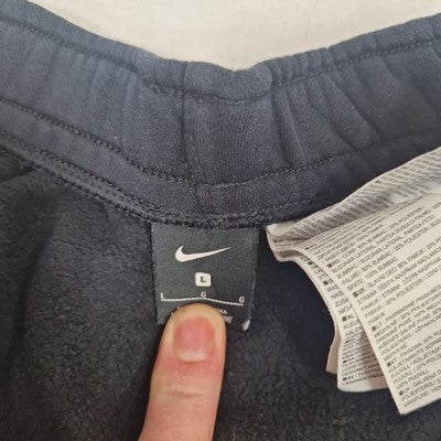 Nike Mens Blue Cotton Jersey Shorts Size L W34 Preloved
