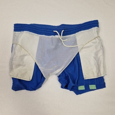 Ocean Club Blue Men's Swim Shorts Drawstring Preloved