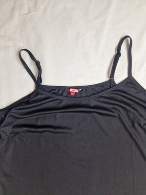 Joe Browns Womens Black Sleeveless Blouse V-Neck UK 22 Polyester