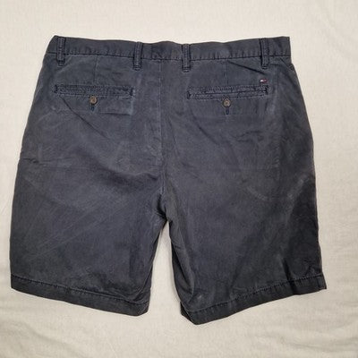 Tommy Hilfiger Mens Blue Chino Shorts W38 Cotton Preloved