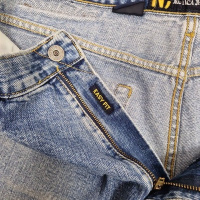 Nautica Mens Blue Bermuda Shorts W36 Cotton Preloved