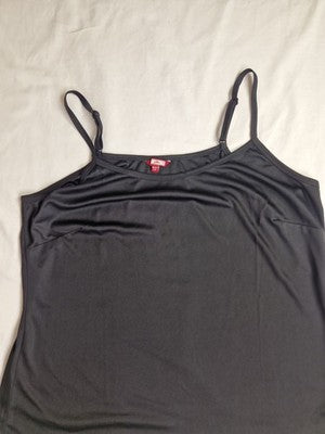 Joe Browns Womens Black Sleeveless Blouse V-Neck UK 22 Polyester