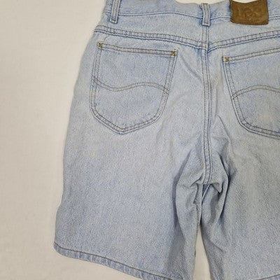 Lee Mens Blue Denim Jean Shorts W32 Cotton Preloved