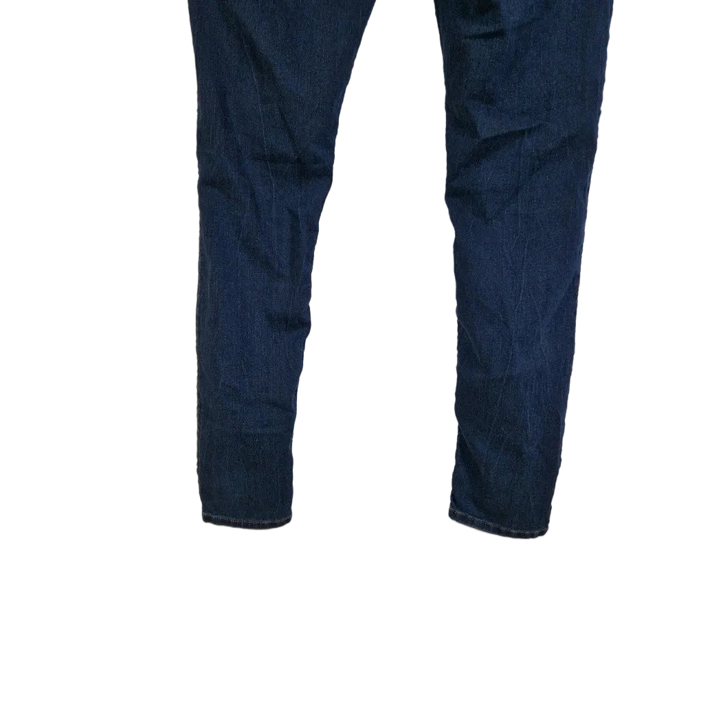 Gap women's slim fit blue stretch denim jeggings with a mid-rise waist.