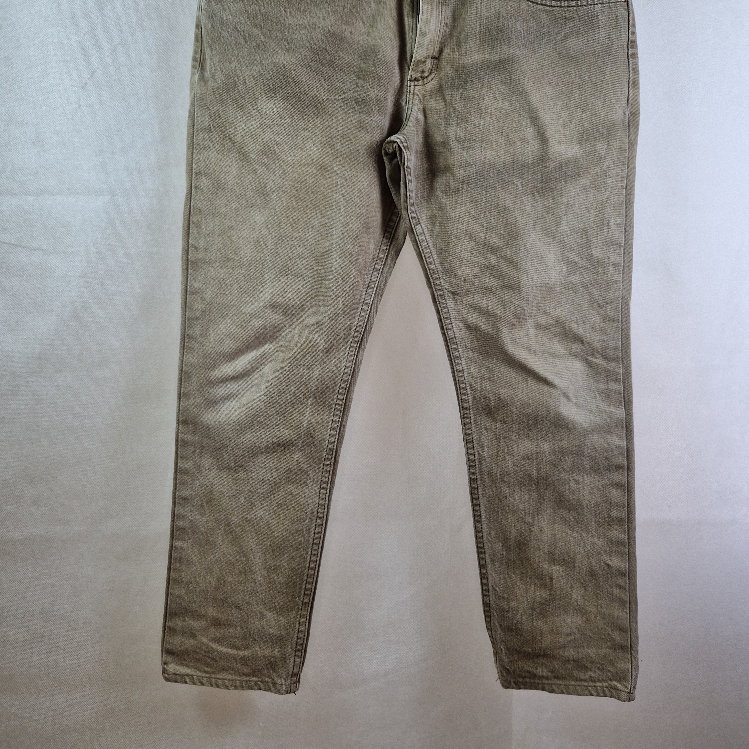 Lee Men's Jeans Regular Fit Straight Leg Brown UK W36 L29