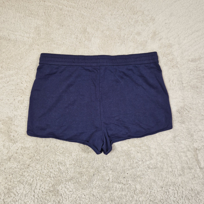 Papaya Womens Blue Cotton Pull-On Shorts UK 16 — Preloved