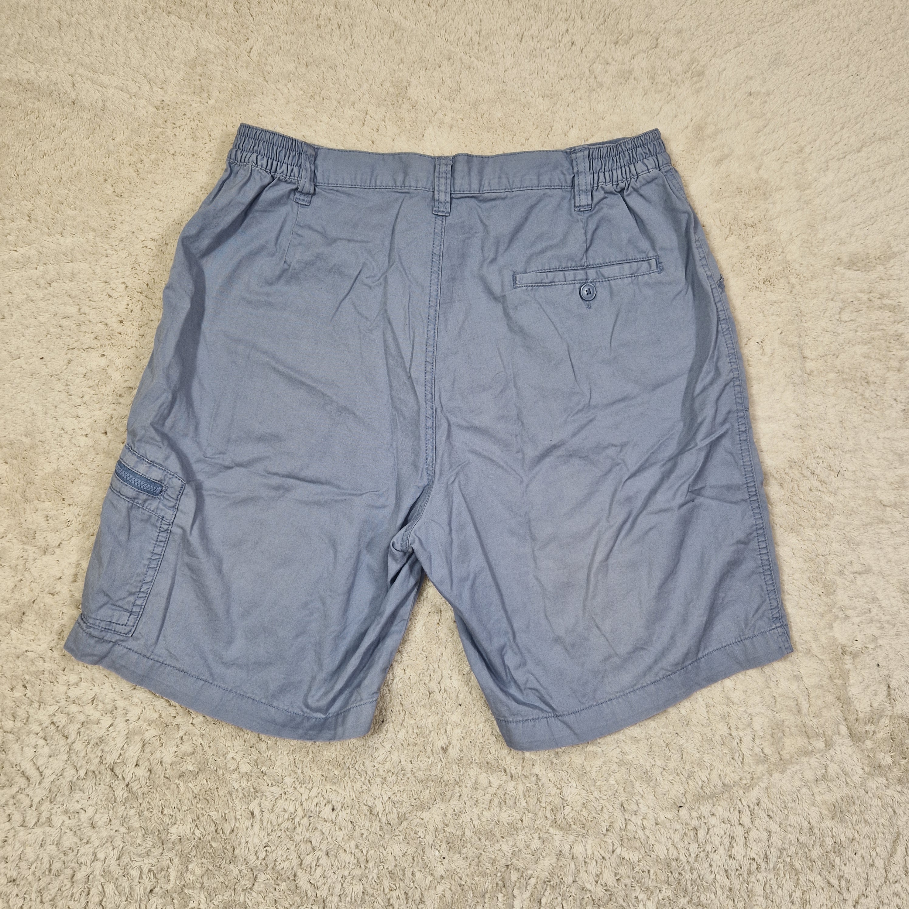 cotton traders mens blue shorts 100 percent cotton uk  34