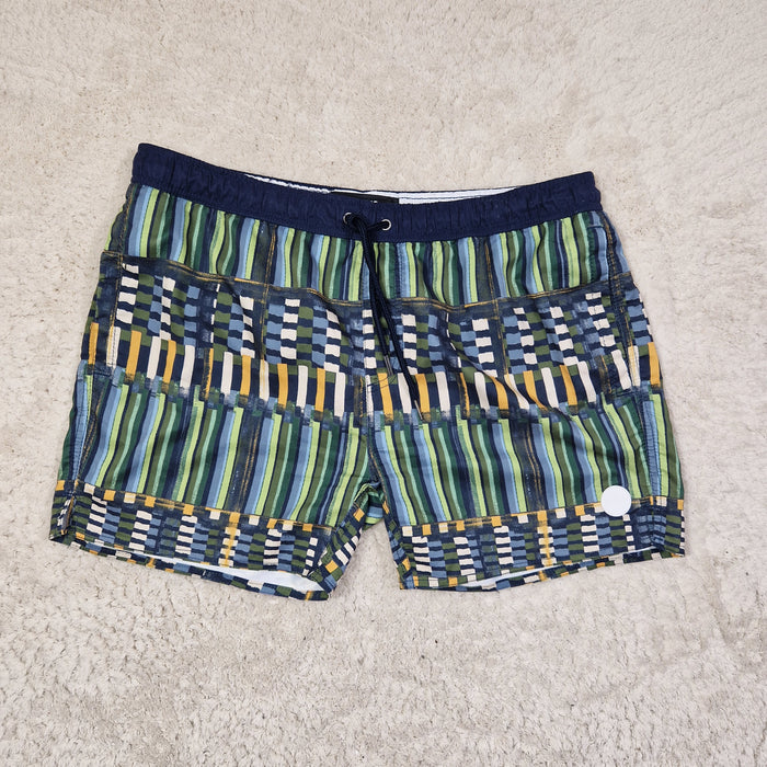 Native Youth Mens Blue Swim Shorts UK 36 — Preloved