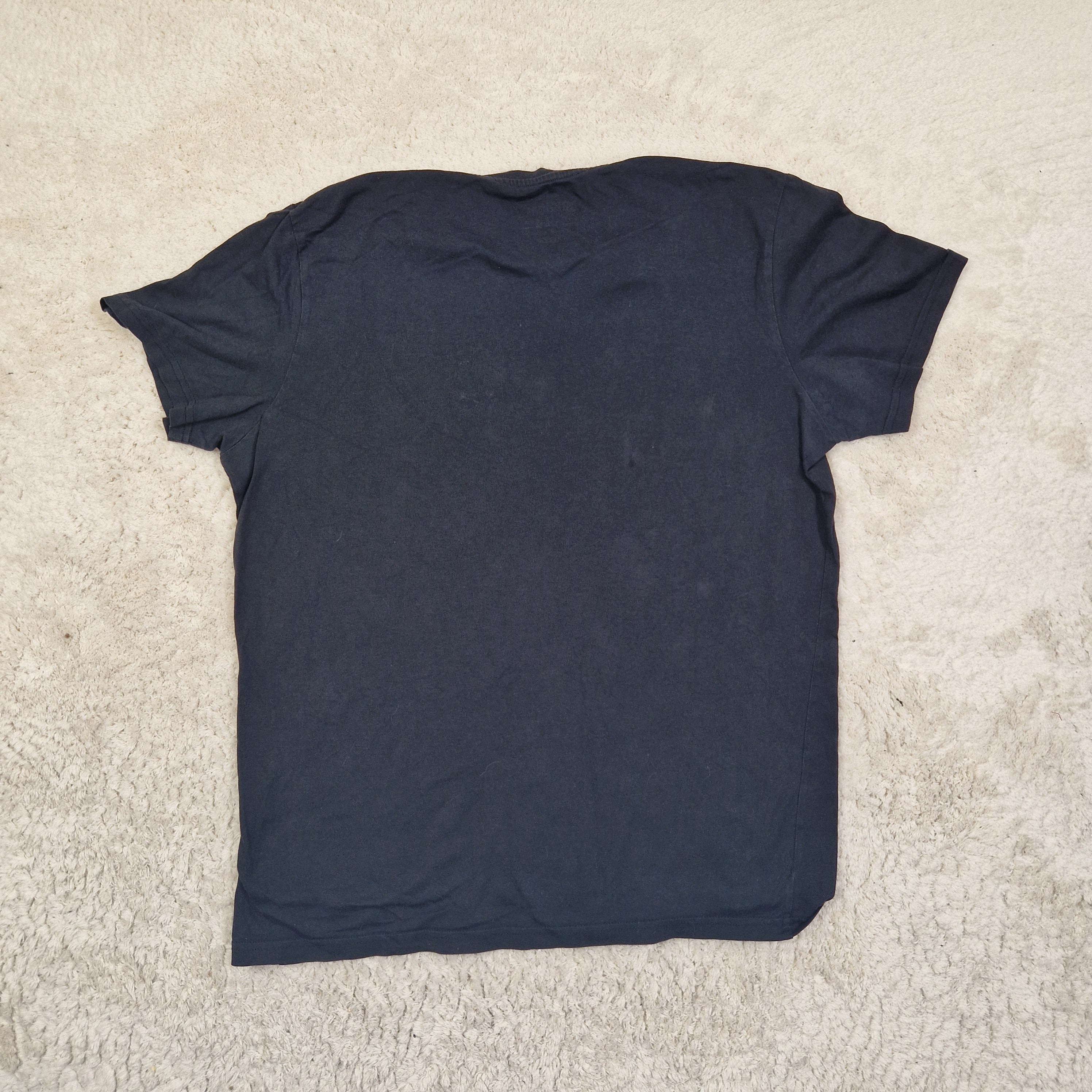 Jack & Jones Mens T Shirt Logo Cotton Jersey Regular Fit Black UK XL