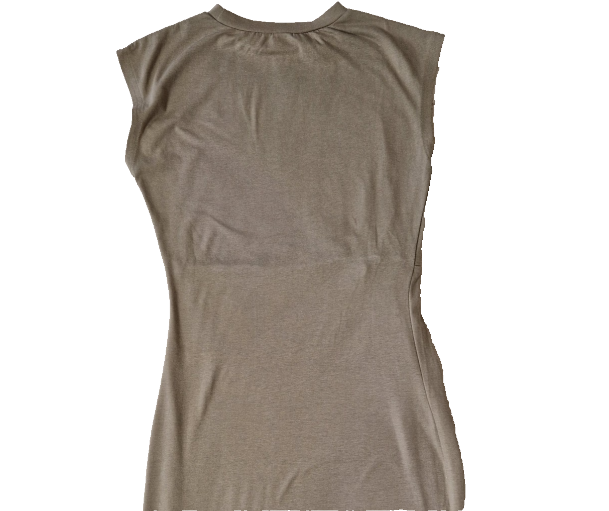 SheIn Green Sleeveless Bodycon Dress Women's UK XS Jersey Preloved
