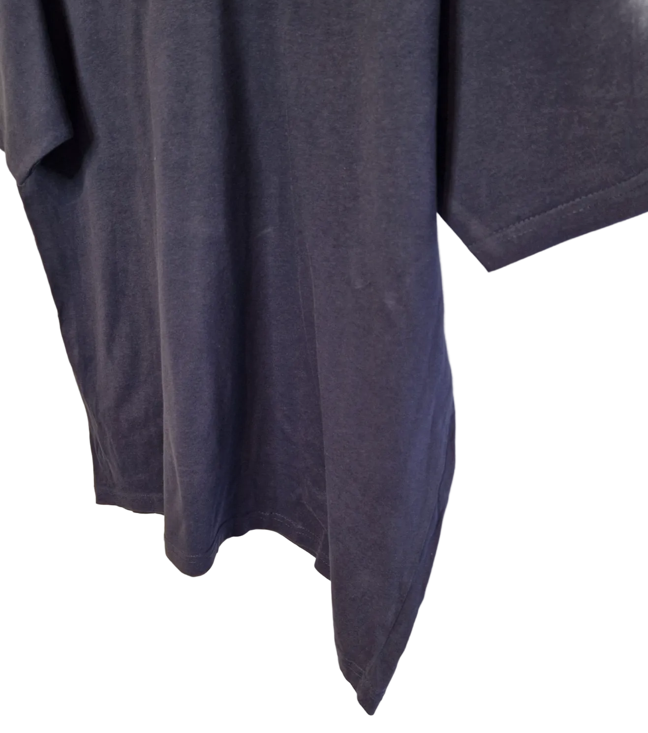 A blue Donnay men's V-neck t-shirt made from soft cotton jersey.