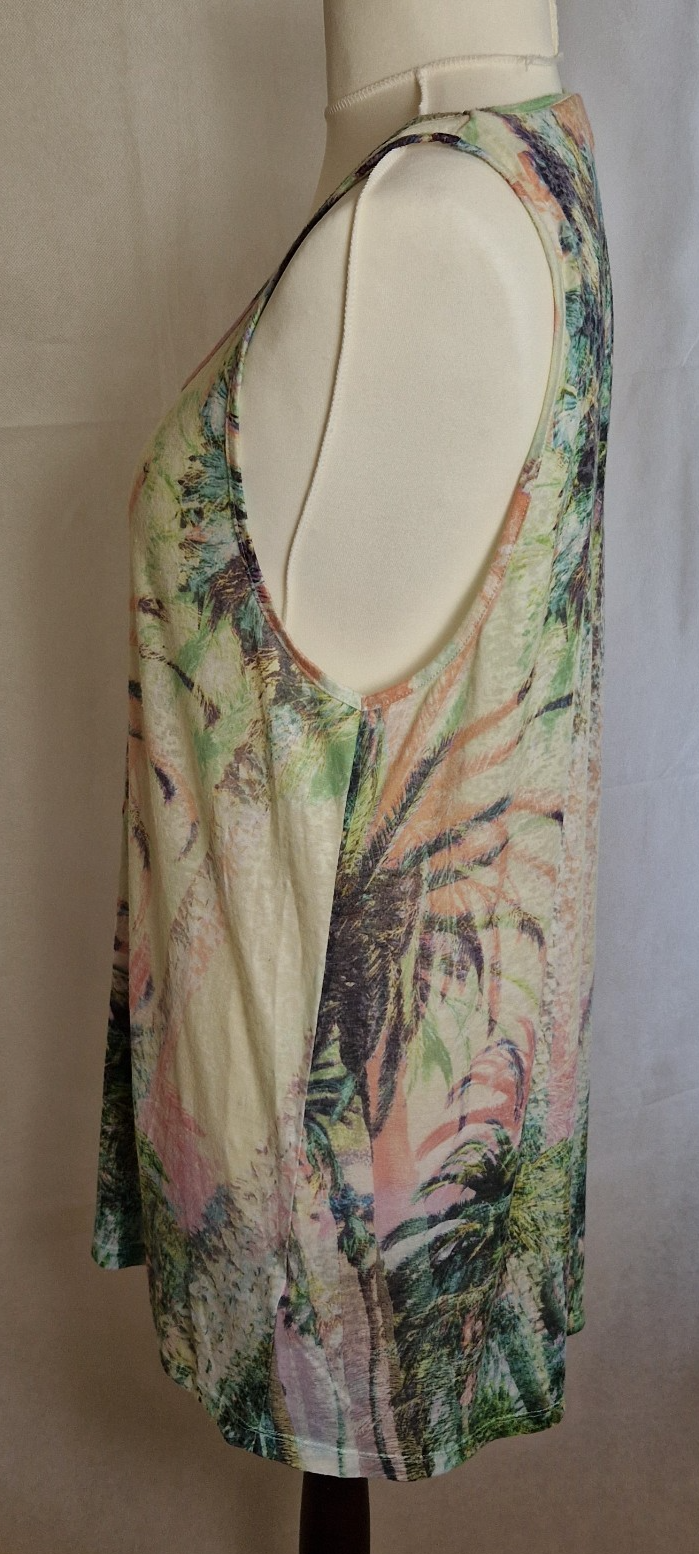 Next Womens Multicoloured Floral Beach Over Size 14 Preloved