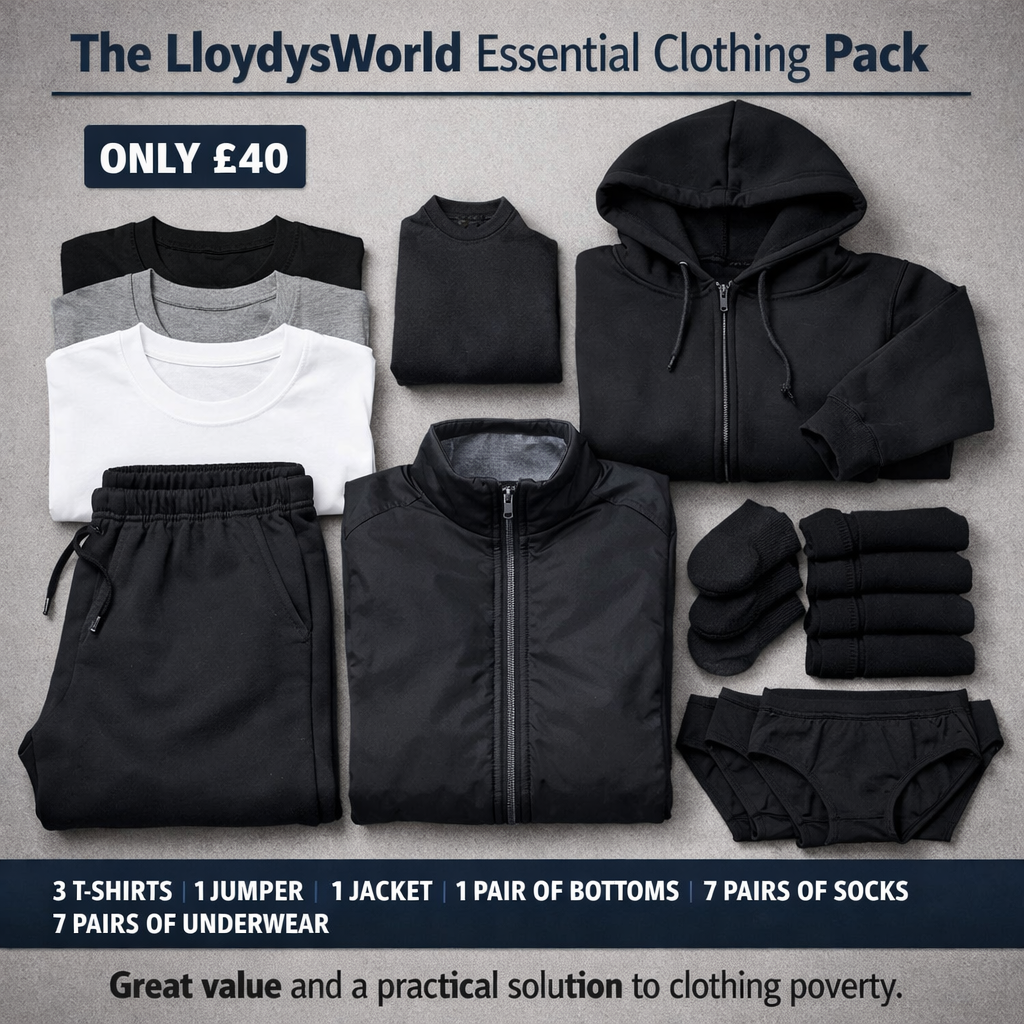 Curated Preloved Clothing Parcel Humanitarian Support