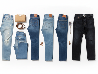 Preloved jeans, loved again