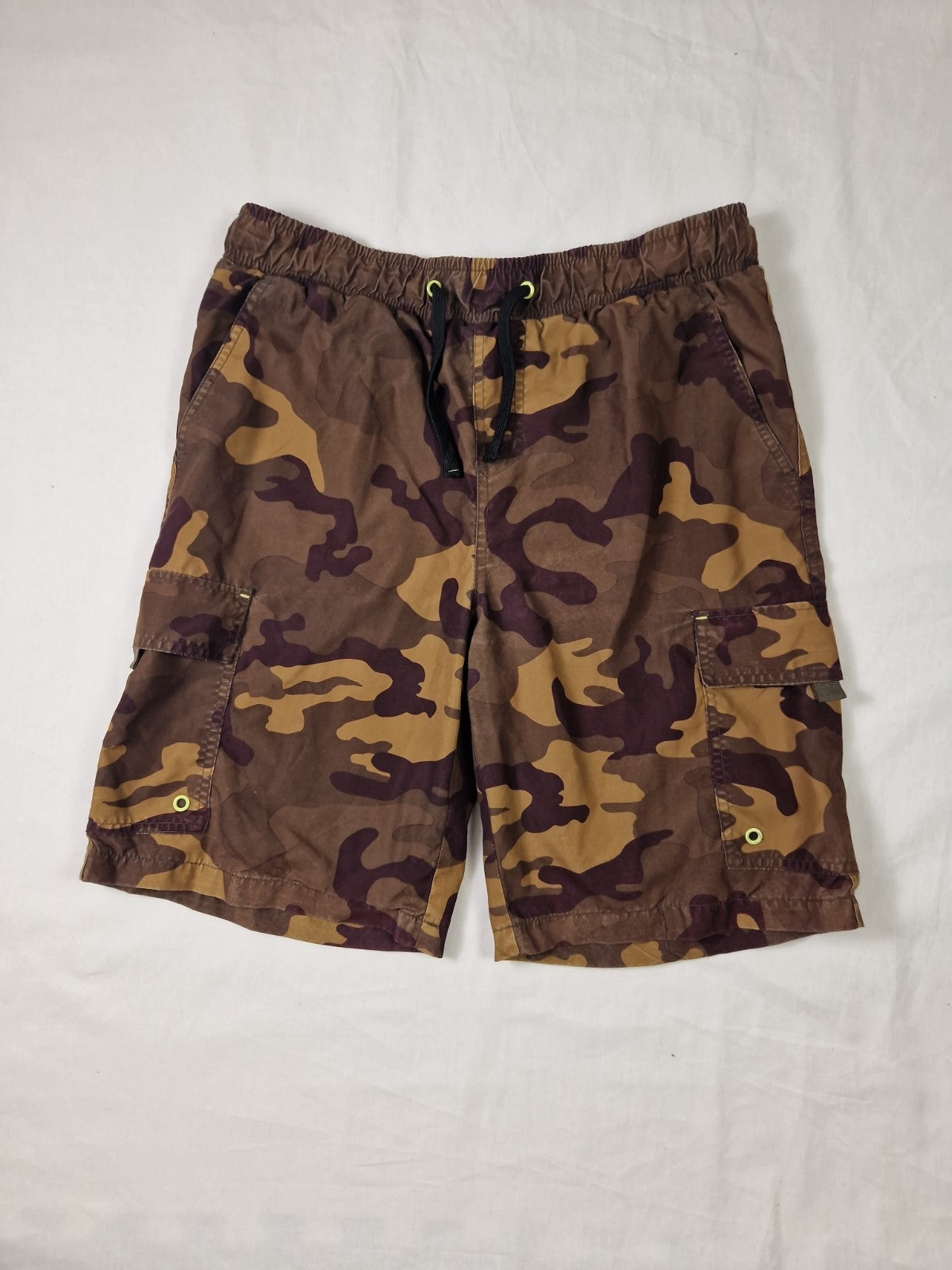 Cedarwood Mens Swim Shorts Brown Camouflage W32 UK M