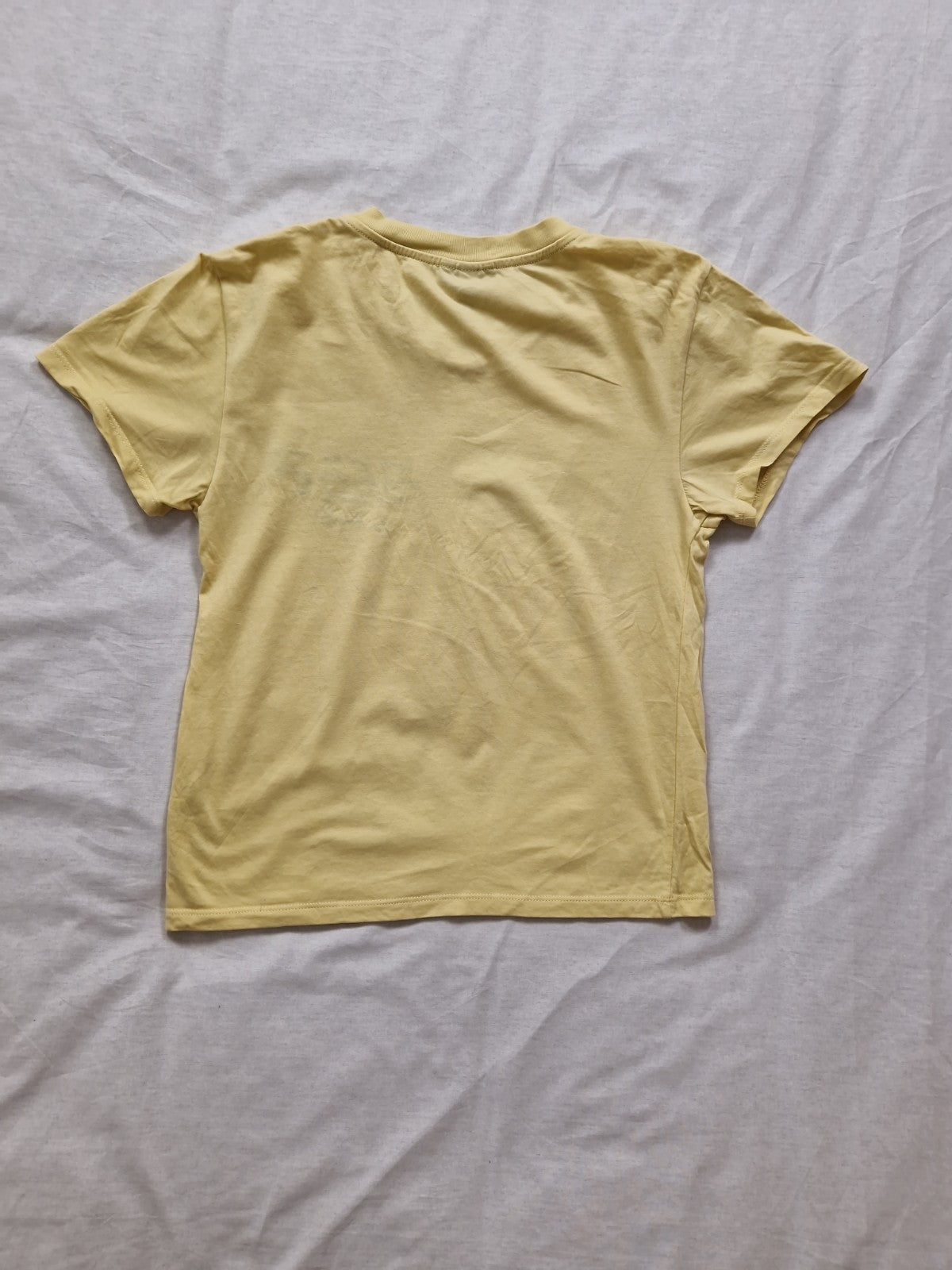 topshop Womens t shirt yellow uk 12