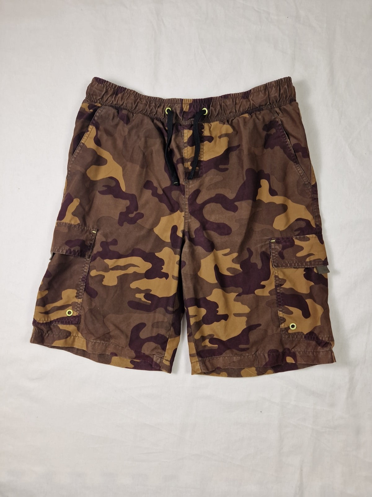 Cedarwood Brown Camouflage Men's Swim Shorts W32 Preloved