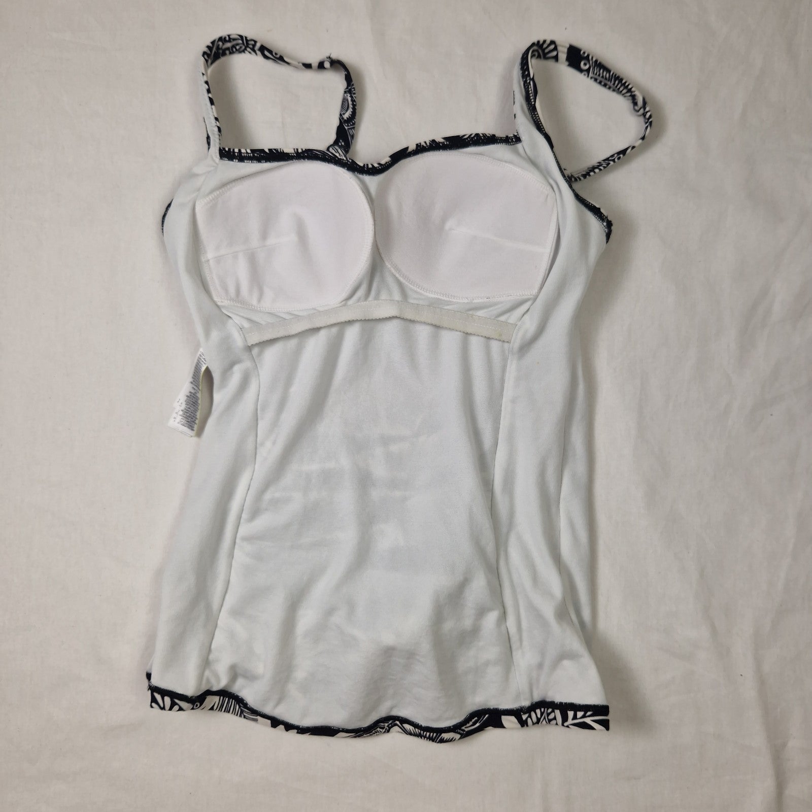 Marks and Spencer Womens Swim Wear Top Black Padded UK 12