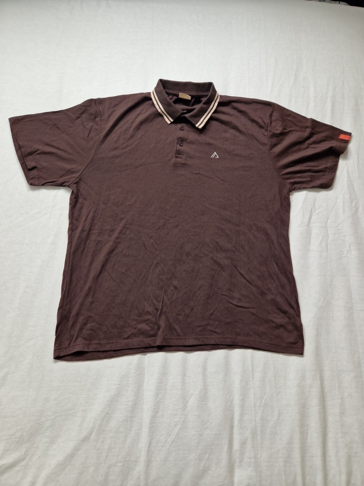 Mountfield Mens Brown Polo T Shirt UK 2XL Preloved