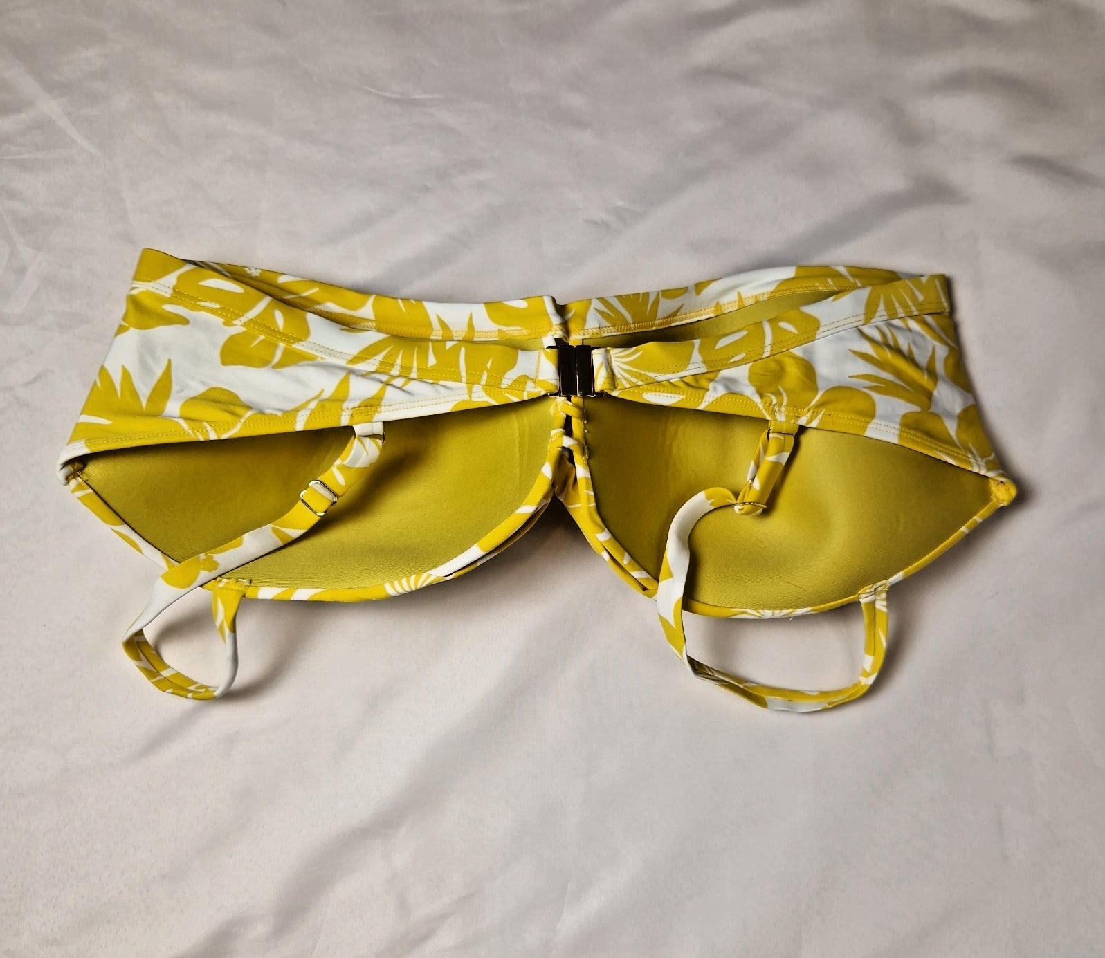 Marks &Spencer Womens Bra yellow UK 20 100% polyester T Shirt Bra