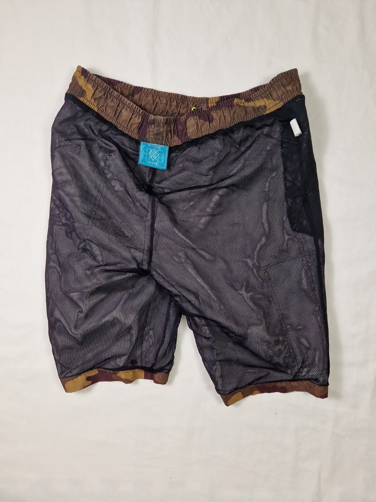 Cedarwood Mens Swim Shorts Brown Camouflage W32 UK M