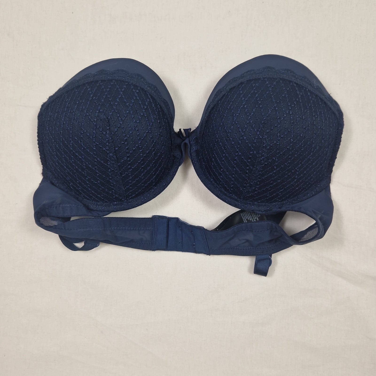 Marks & Spencer Womens Bra Black Padded Underwired Microfibre UK 32A