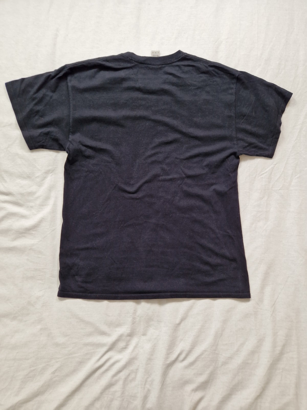 Unbranded Mens Black T Shirt UK L Casual Basic Tee Preloved Quality