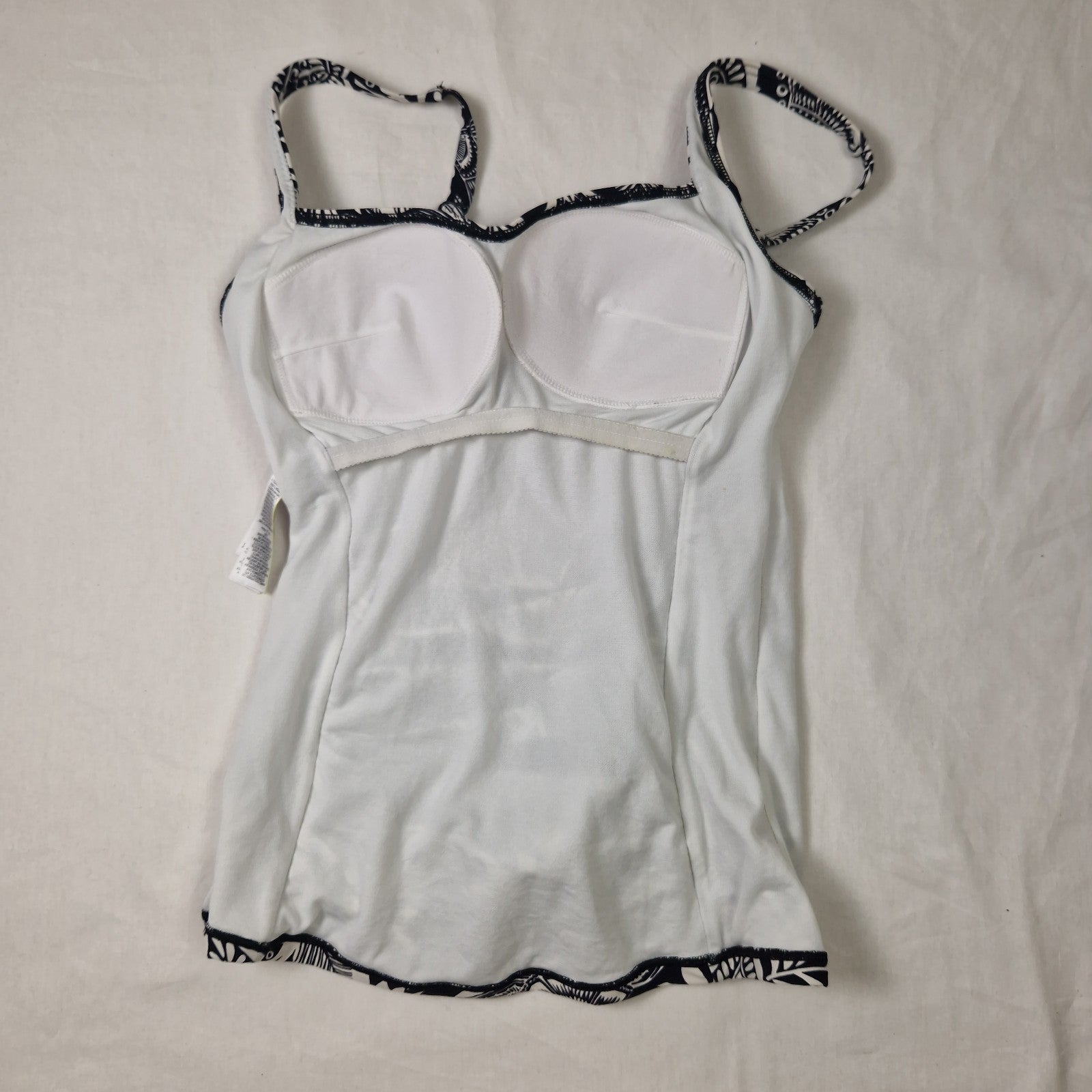Marks and Spencer Womens Swim Wear Top Black Padded UK 12