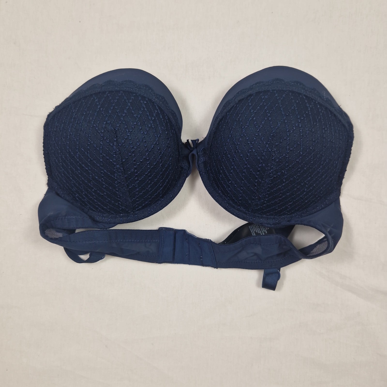 Marks & Spencer Womens Bra Black Padded Underwired Microfibre UK 32A