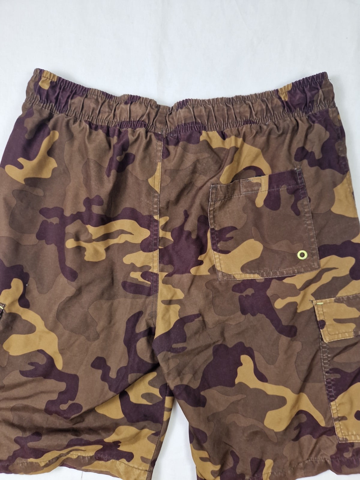 Cedarwood Mens Swim Shorts Brown Camouflage W32 UK M