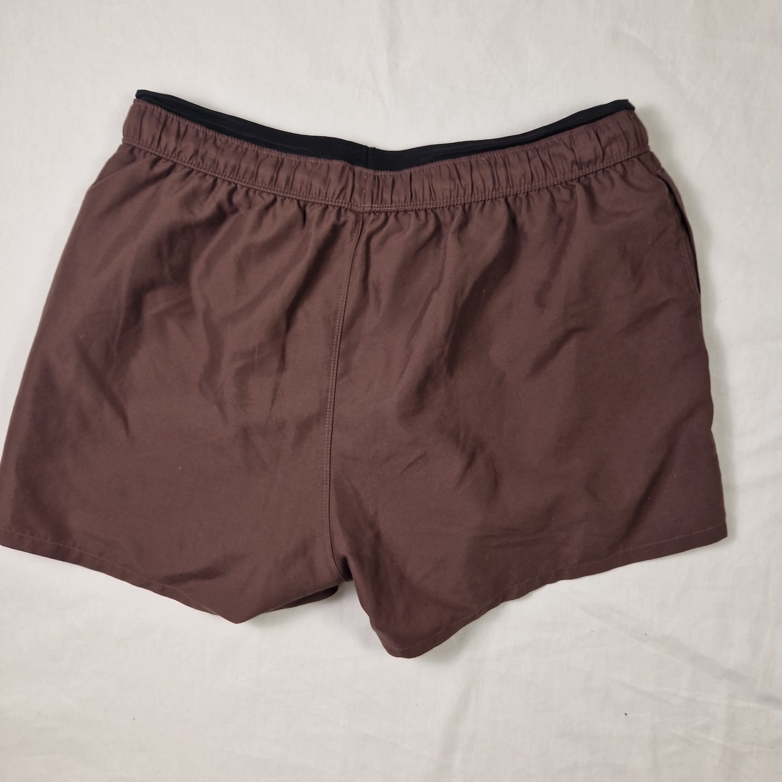Unbranded Mens Swim Shorts Brown W36 UK L