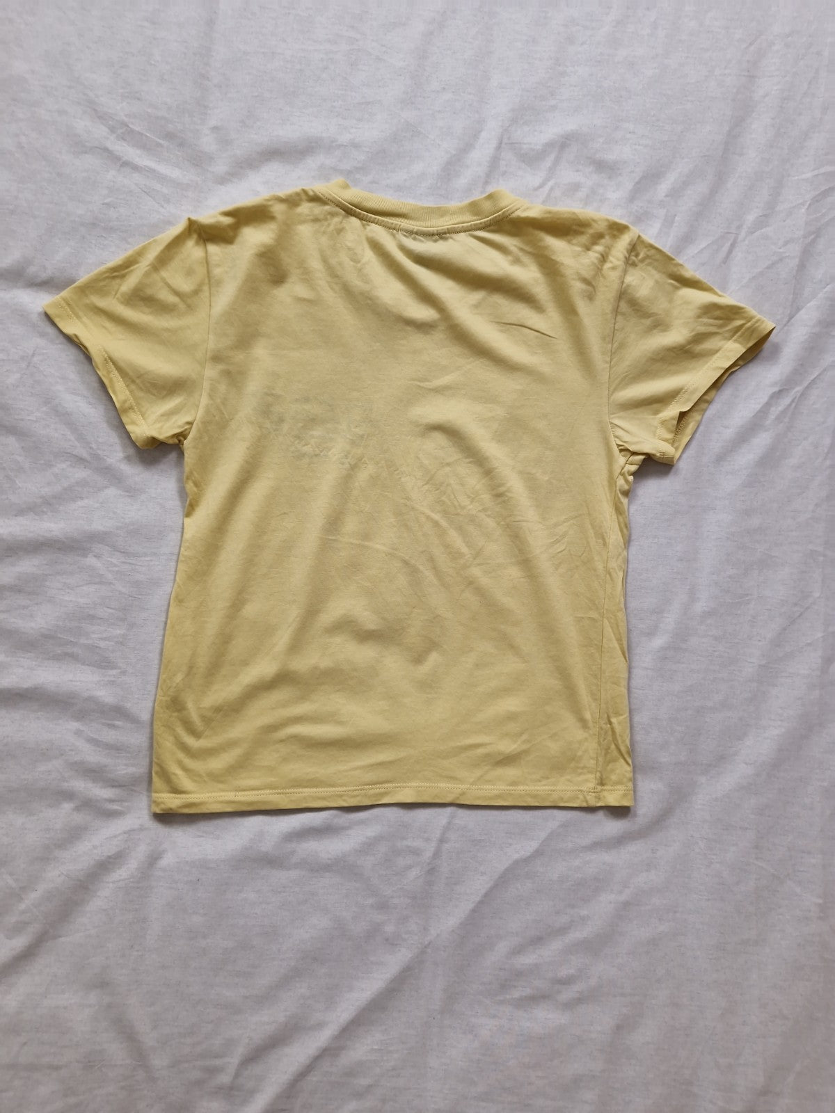 topshop Womens t shirt yellow uk 12
