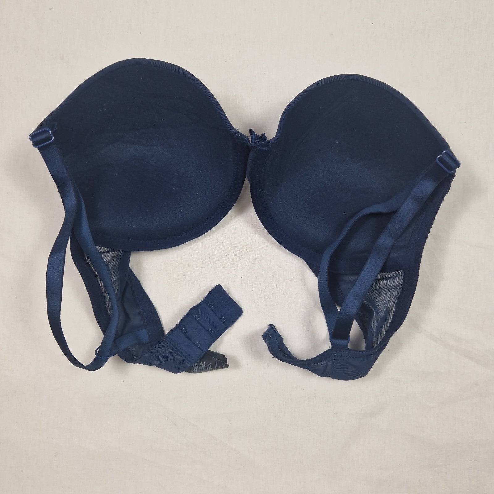 Marks & Spencer Womens Bra Black Padded Underwired Microfibre UK 32A
