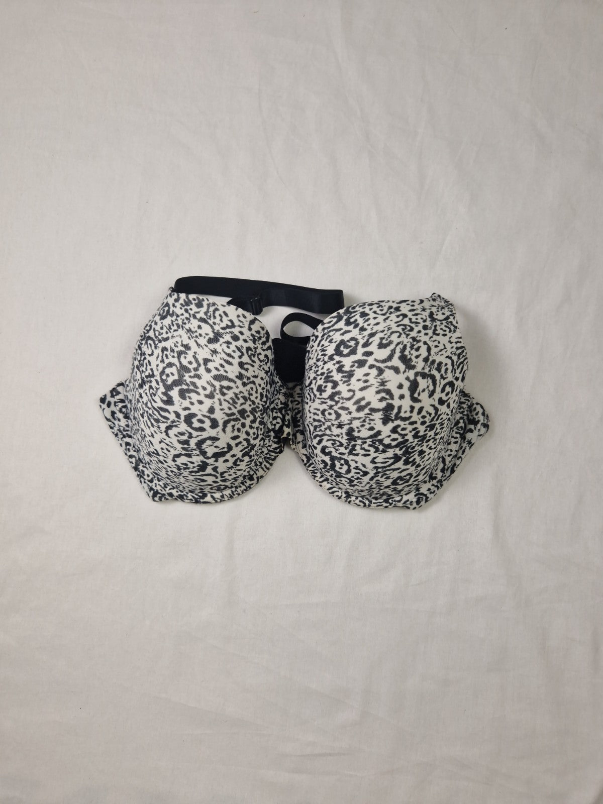 Secret Possessions Womens Bra Black Wired Padded T Shirt Style UK 36E