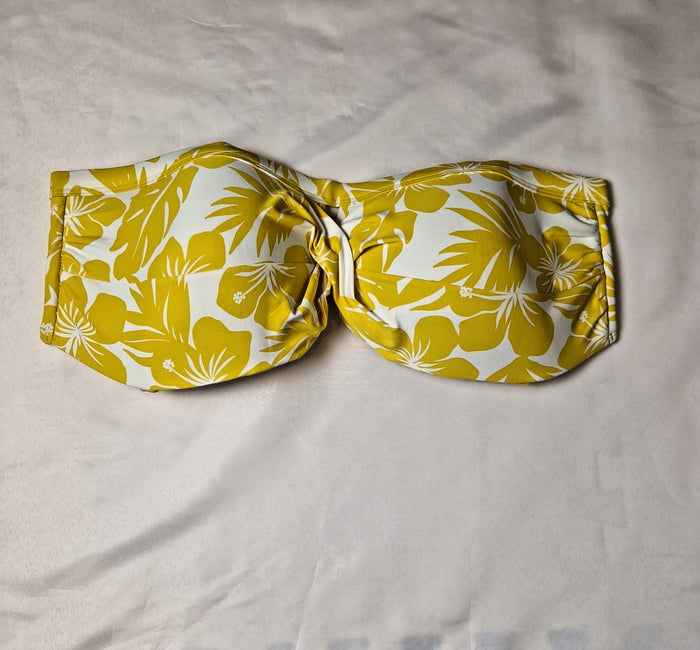 Marks &Spencer Womens Bra yellow UK 20 100% polyester T Shirt Bra
