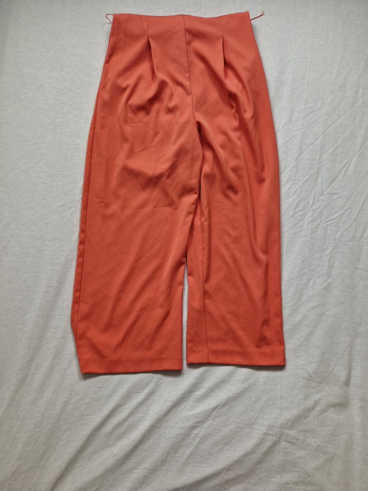 Warehouse Womens Orange Jumpsuit Polyester UK 8 L22 Preloved
