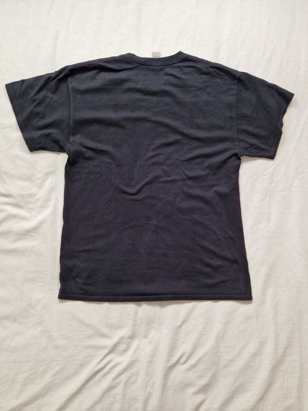 Unbranded Mens Black T Shirt UK L Casual Basic Tee Preloved Quality